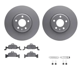 R1 Concepts WDWH1-73056 Brake Rotor- Carbon Coated W/ Ceramic Pads & Hdw